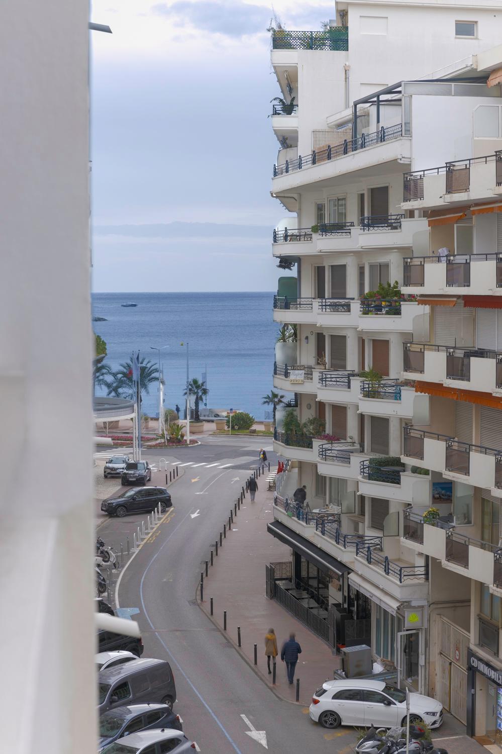Luxury Maubourg - Vue Mer - Croisette 50M Plage - Clim - Terrasse Cannes Exteriér fotografie